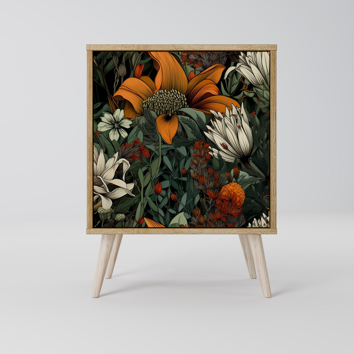 MIDNIGHT SPROUT Jednodveřová komoda