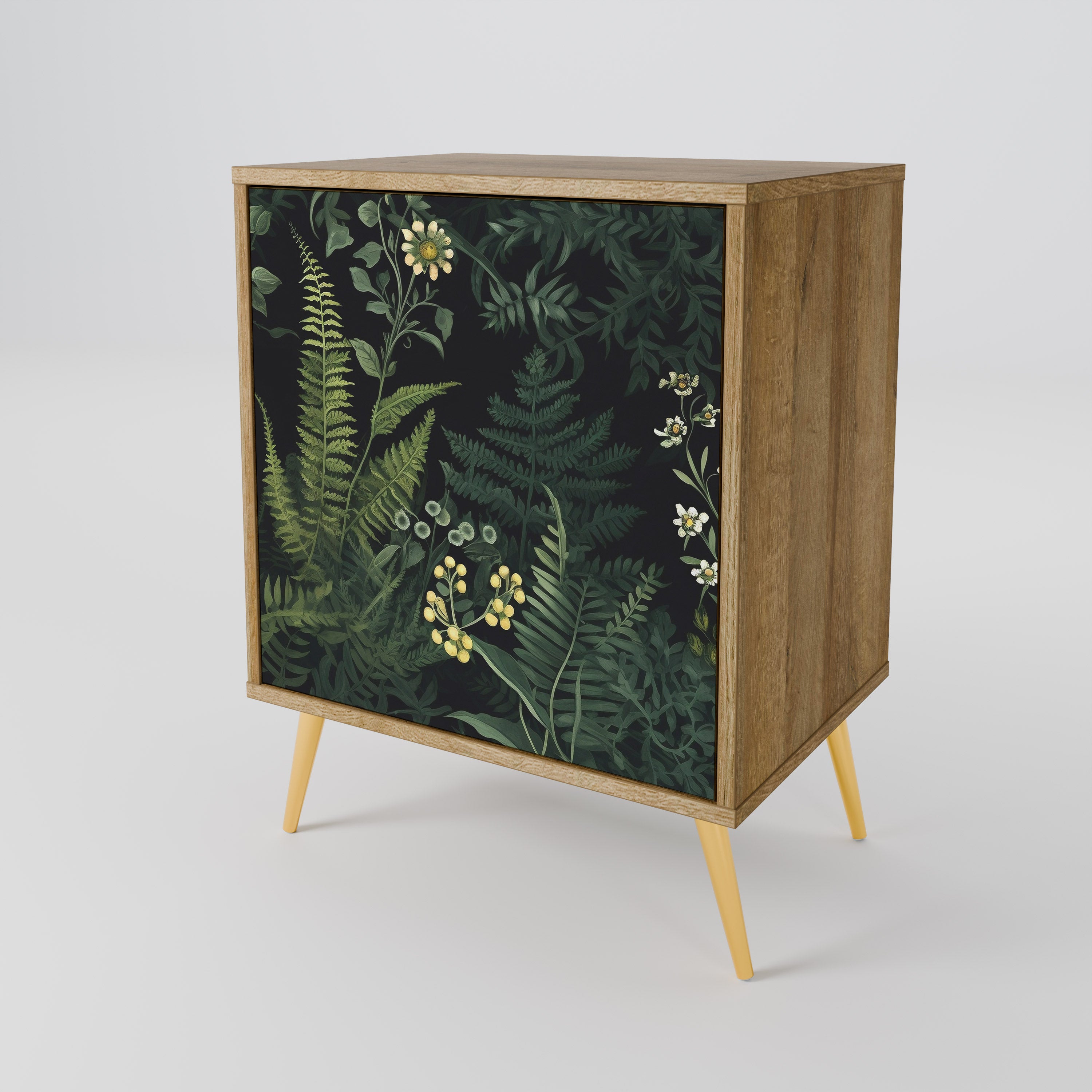 FERN FLOWERS 1-Door Sideboard