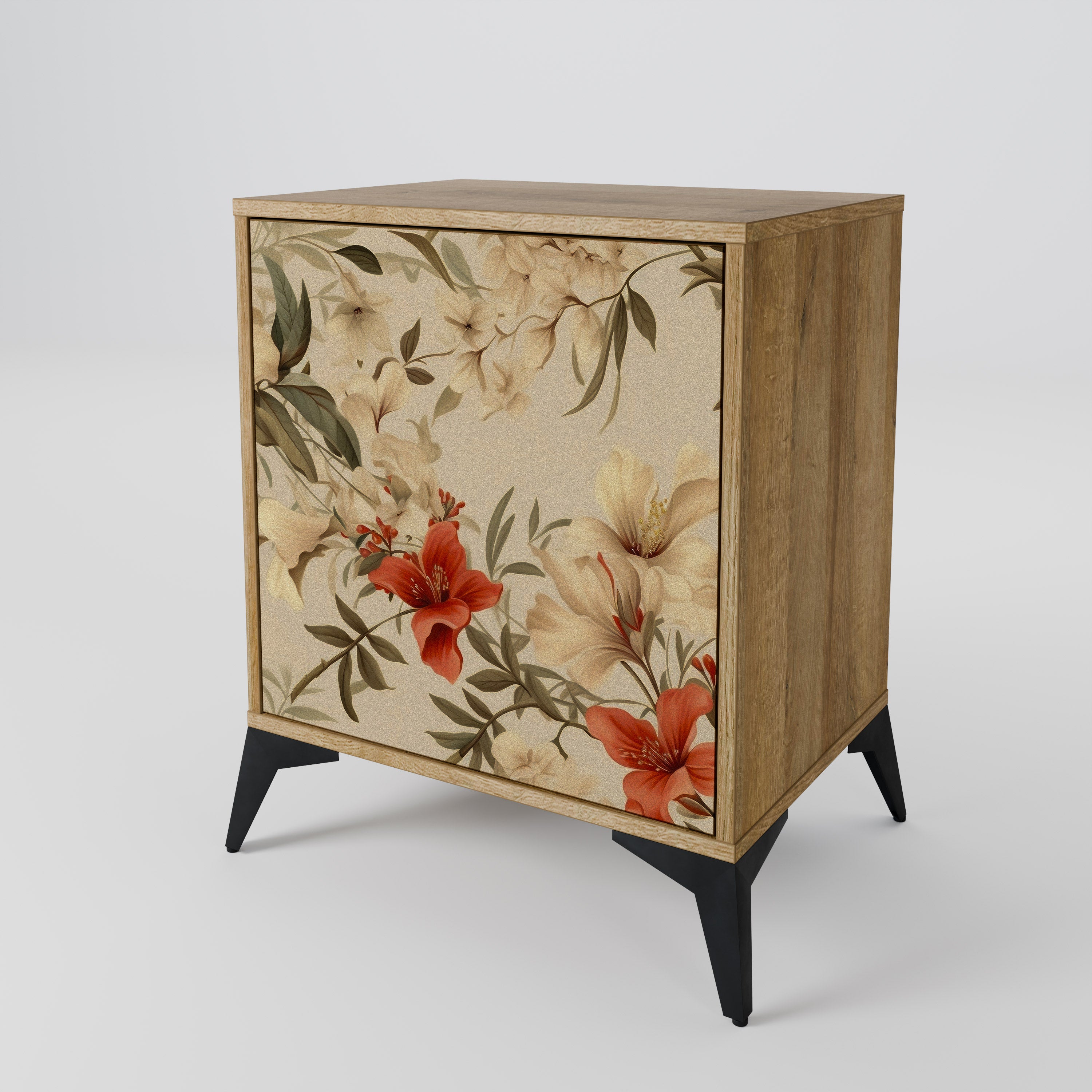 BLOOMING HARMONY 1-Door Sideboard