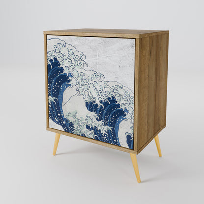 THE GREAT WAVE AT KANAGAWA Jednodveřová komoda