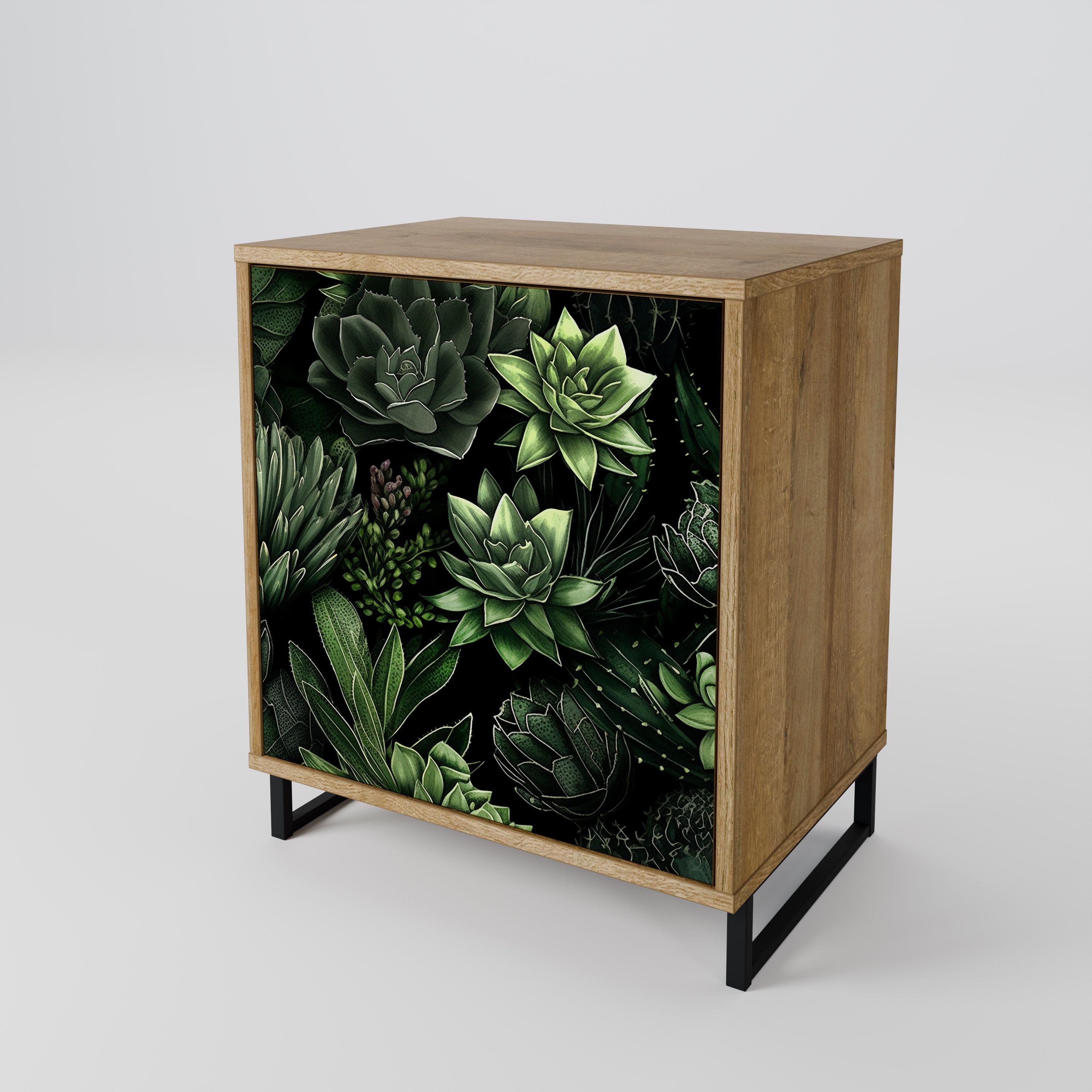 SUCCULENT JUNGLE 1-Door Sideboard