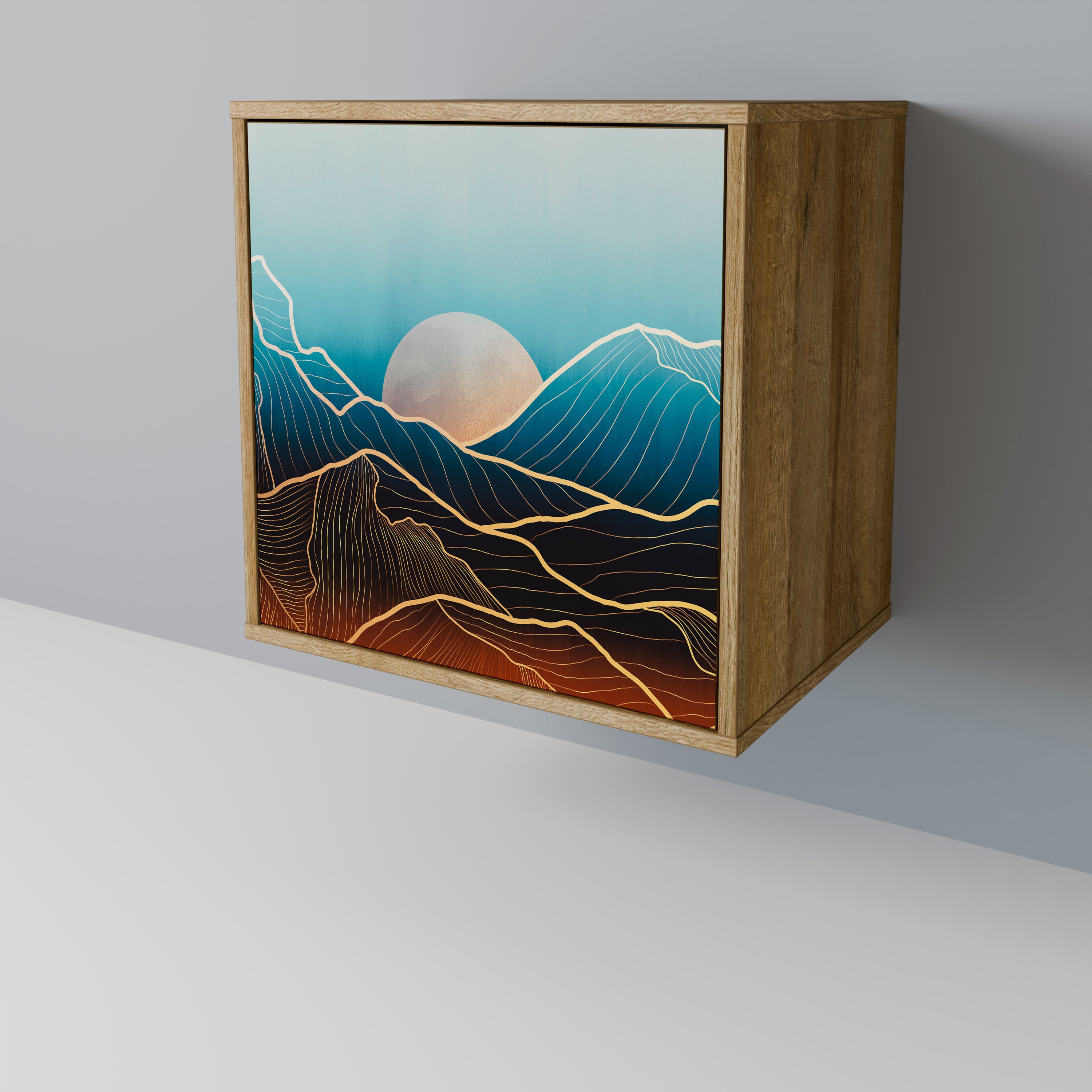 LUNAR SECRETS 1-Door Sideboard