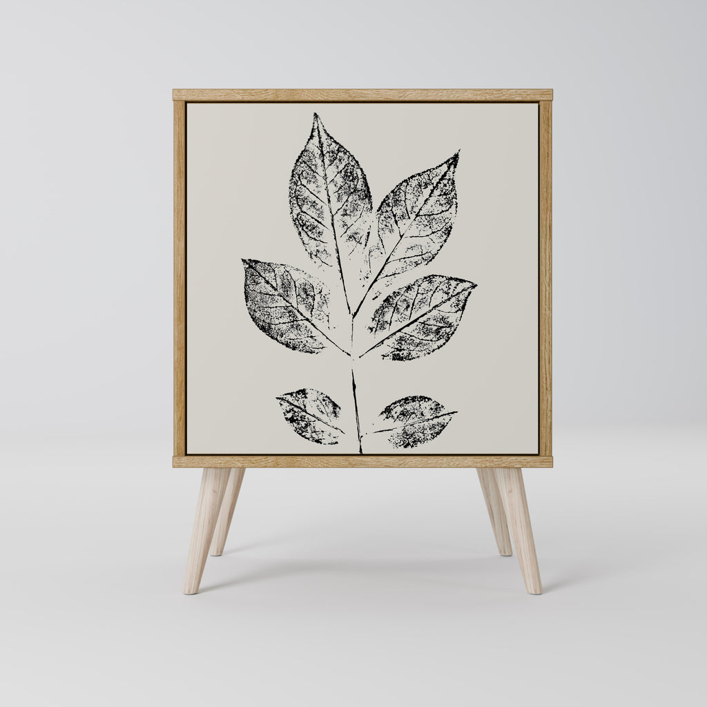 LEAFY STAMPS Jednodveřová komoda