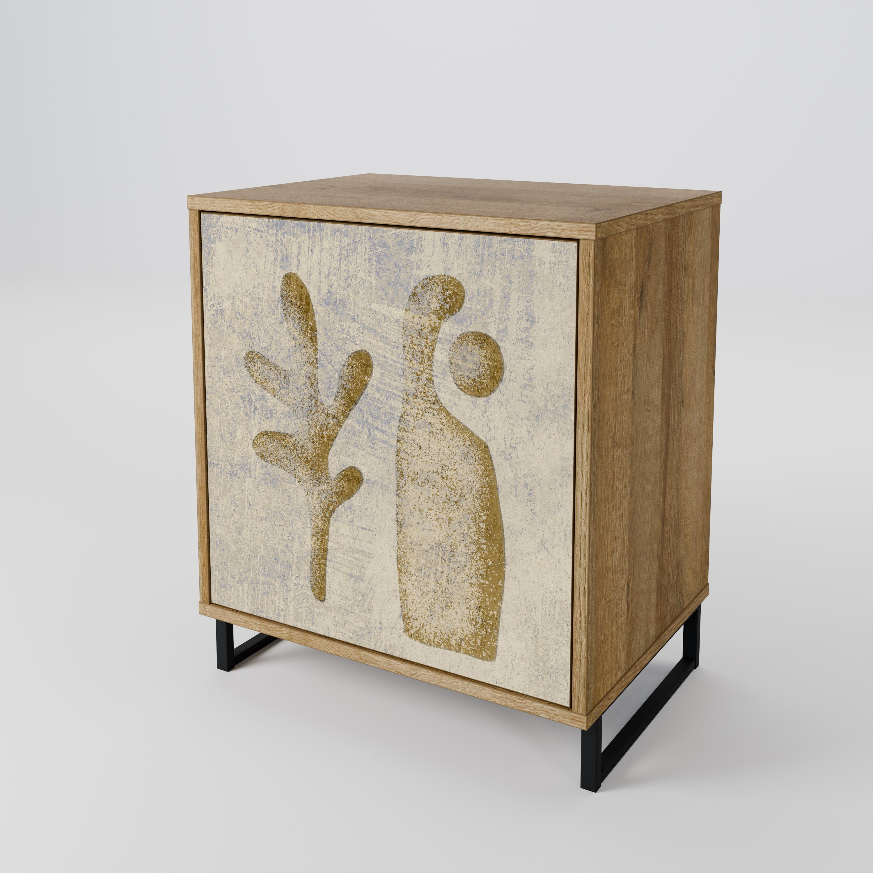 SAND SCULPTURES 1-Door Sideboard
