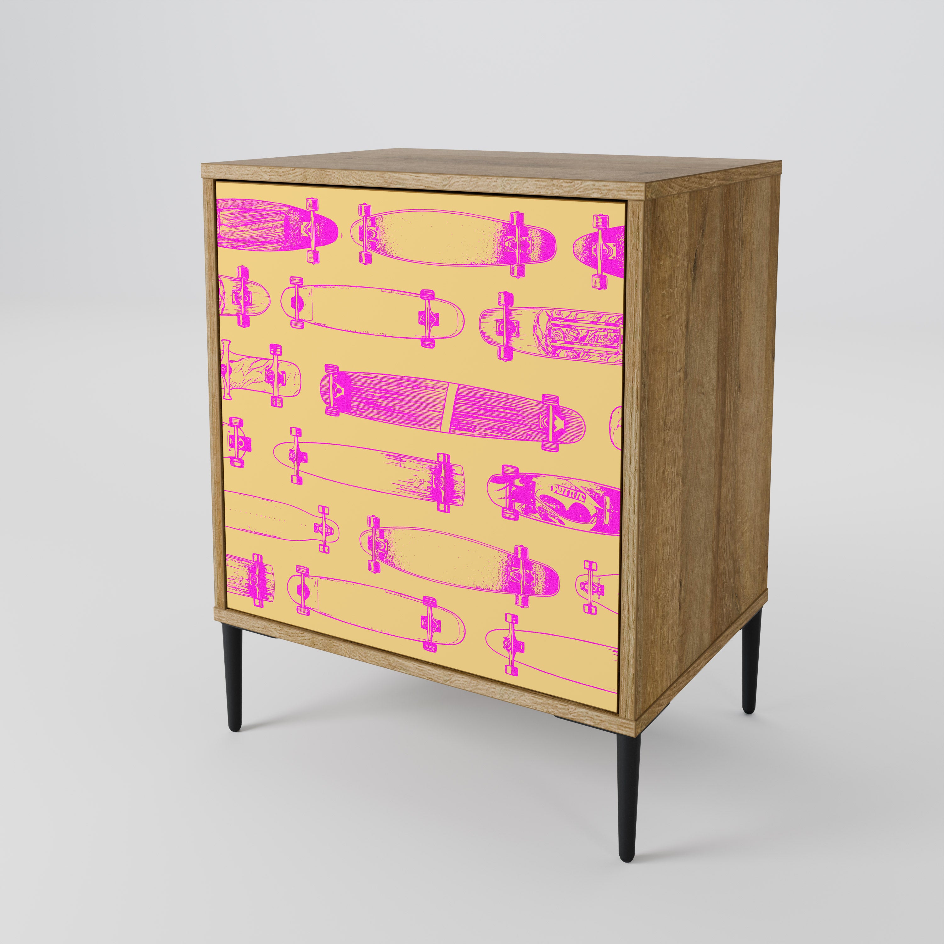 SKATEBOARD ARTISTRY 1-Door Sideboard