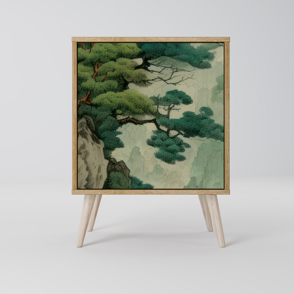 VERDURE ABYSS Jednodveřová komoda