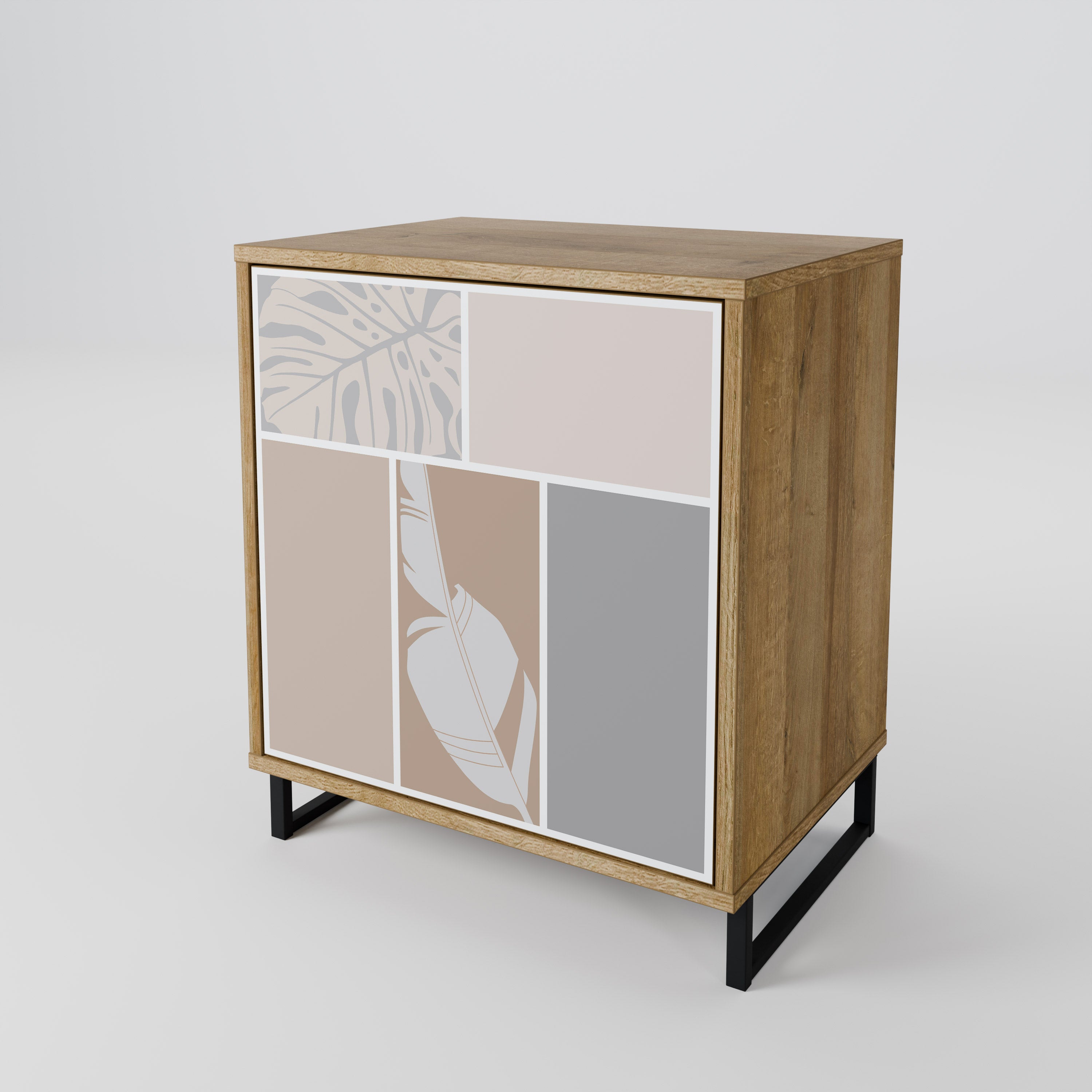 TROPICAL SHAPES 1-Door Sideboard