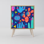 CACTUS VIBES Jednodveřová komoda