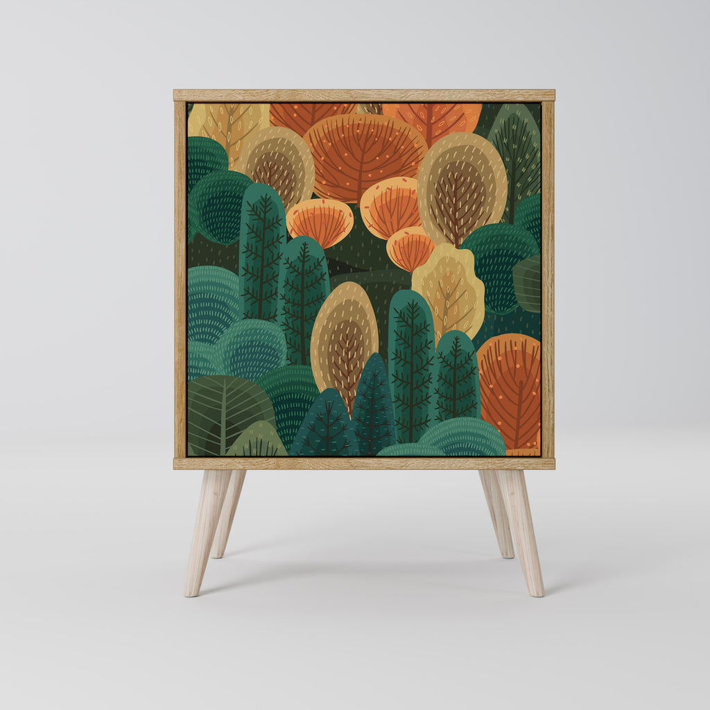 AUTUMN KALEIDOSCOPE Jednodveřová komoda