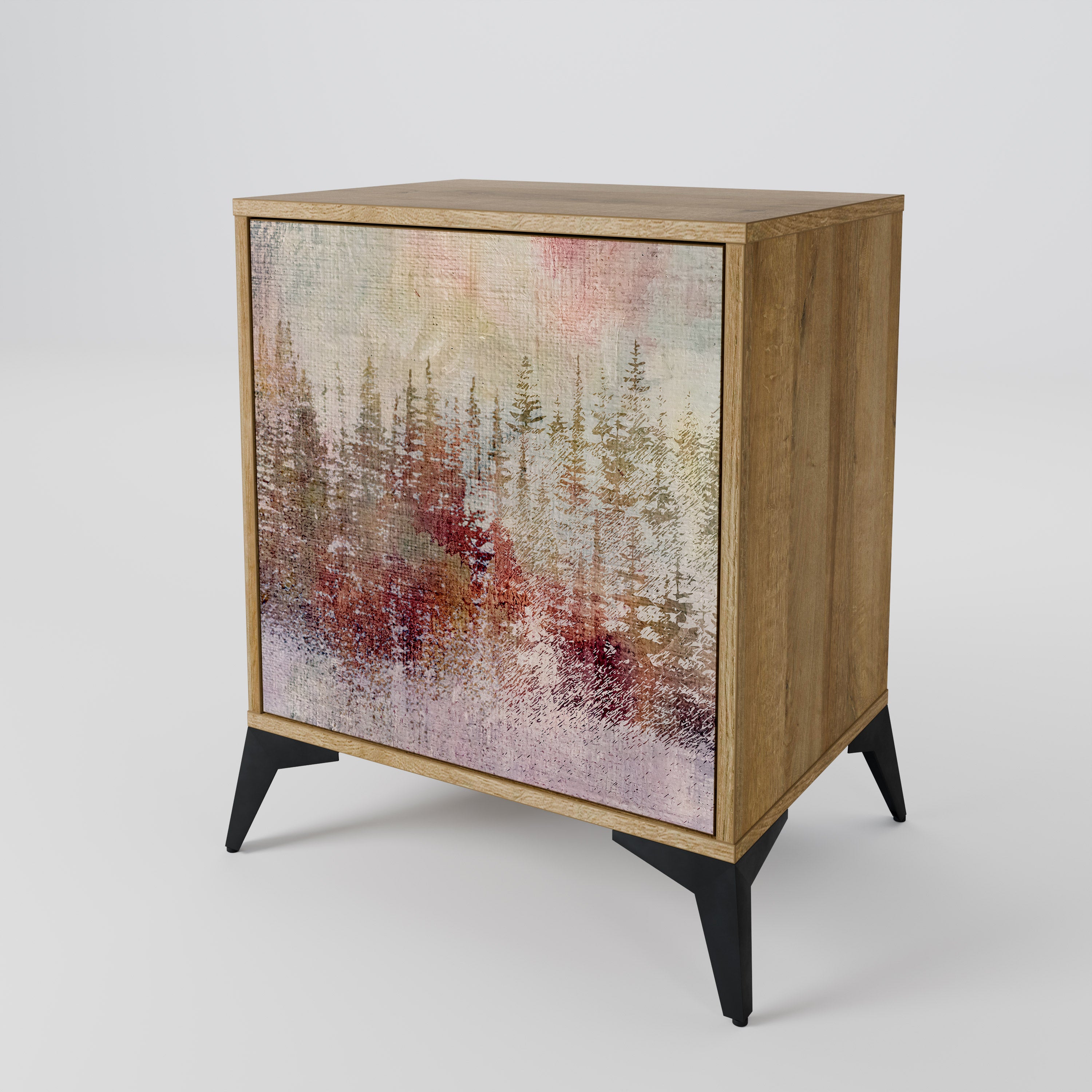 VEILED SUMMIT 1-Door Sideboard