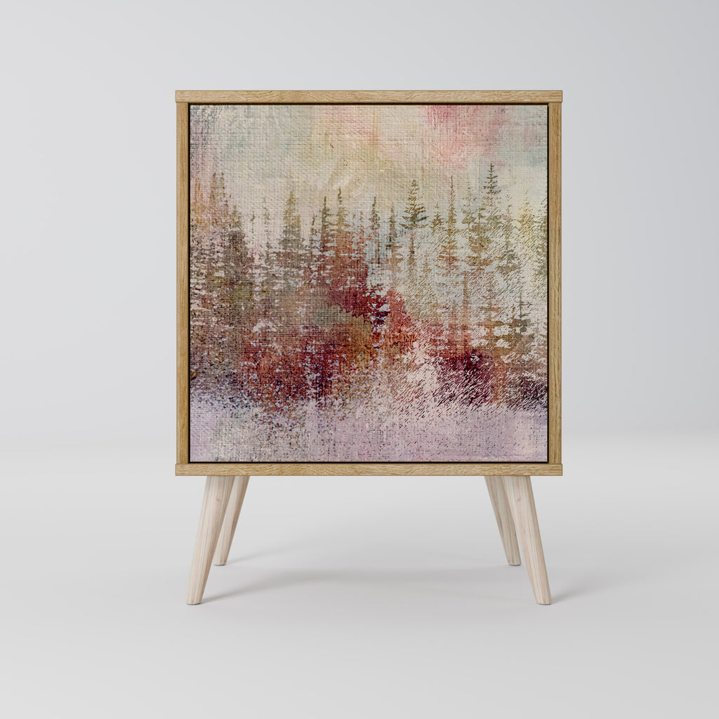 VEILED SUMMIT Jednodveřová komoda