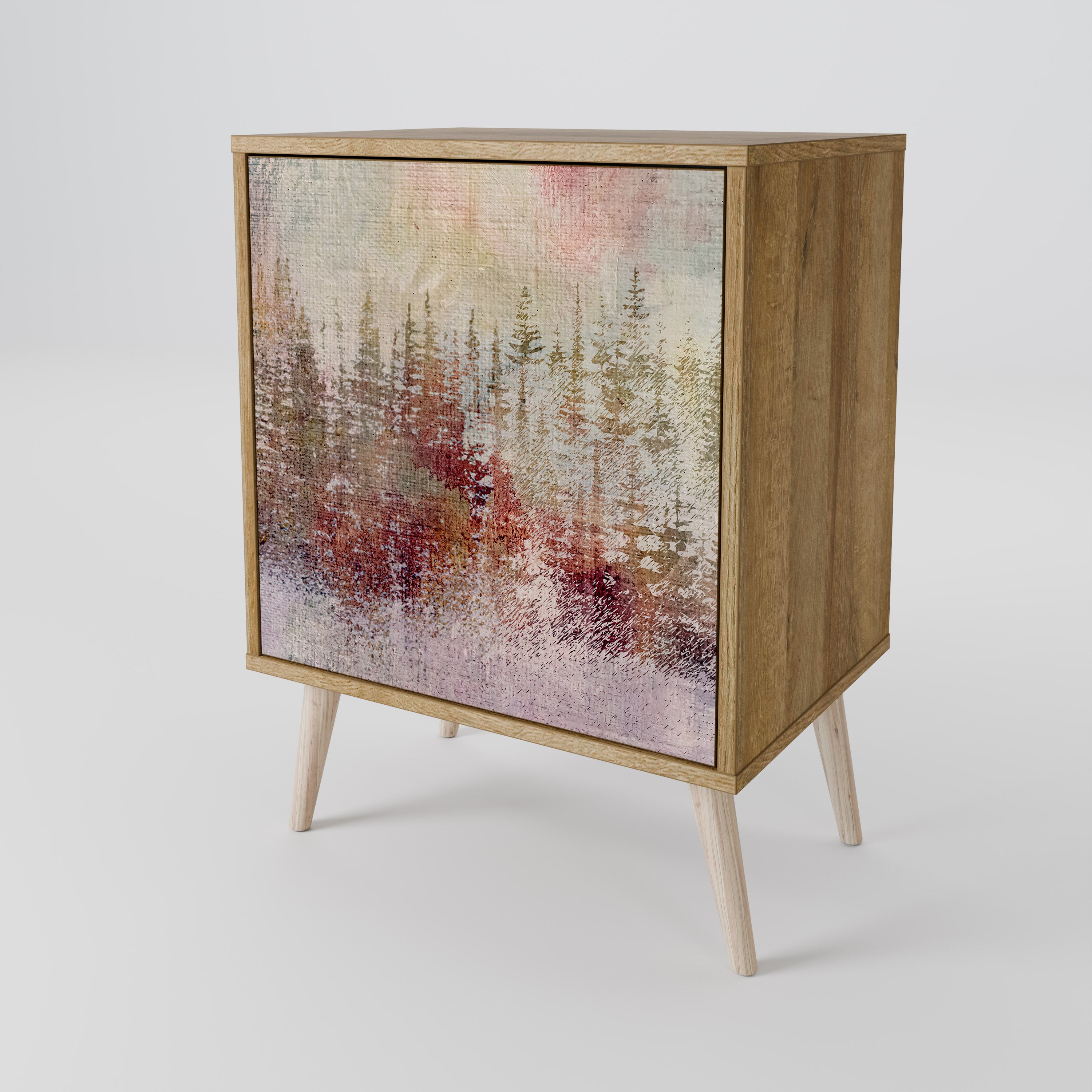 VEILED SUMMIT 1-Door Sideboard