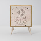 DELICATE BEAUTY Jednodveřová komoda