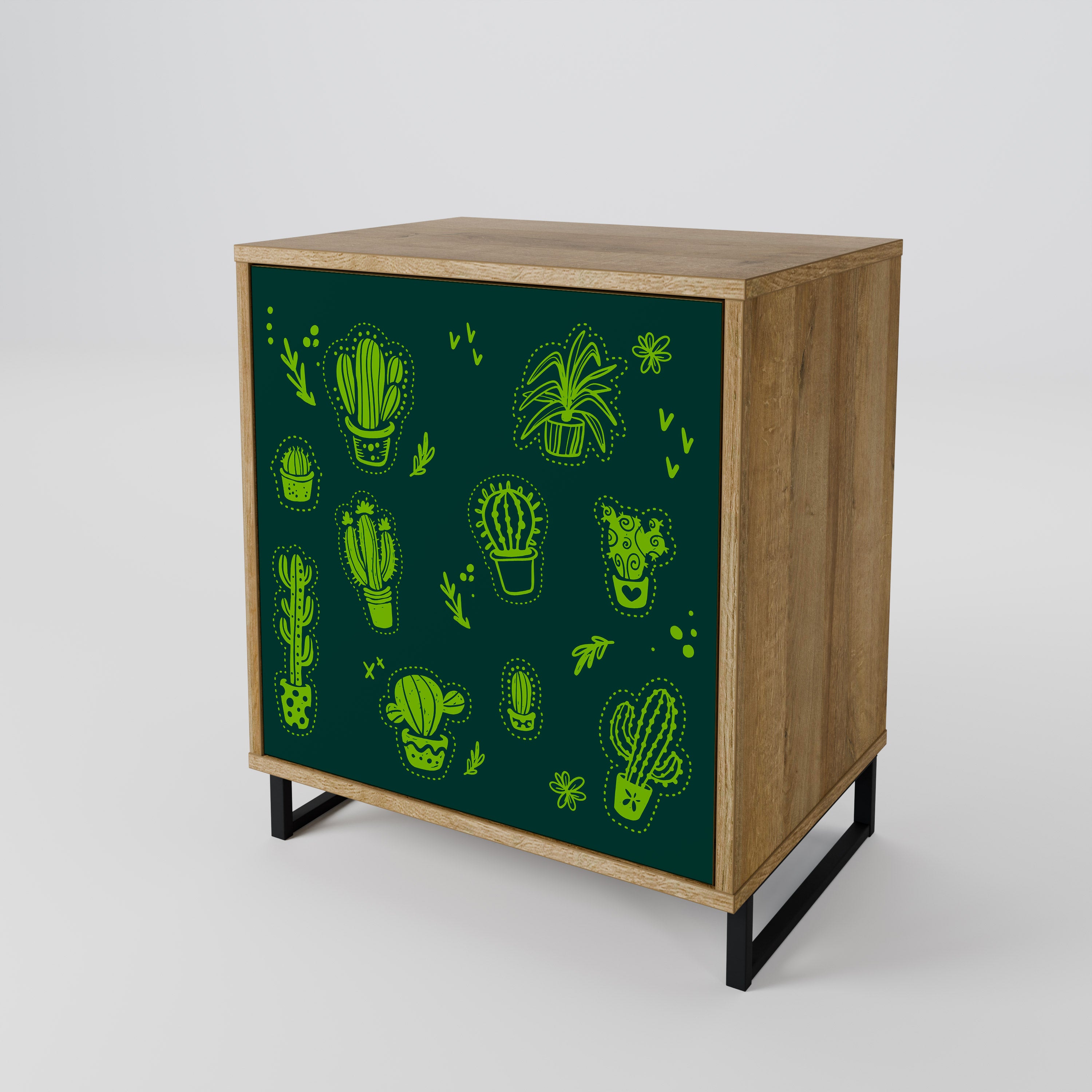 DESERT GREEN 1-Door Sideboard