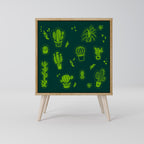 DESERT GREEN Jednodveřová komoda