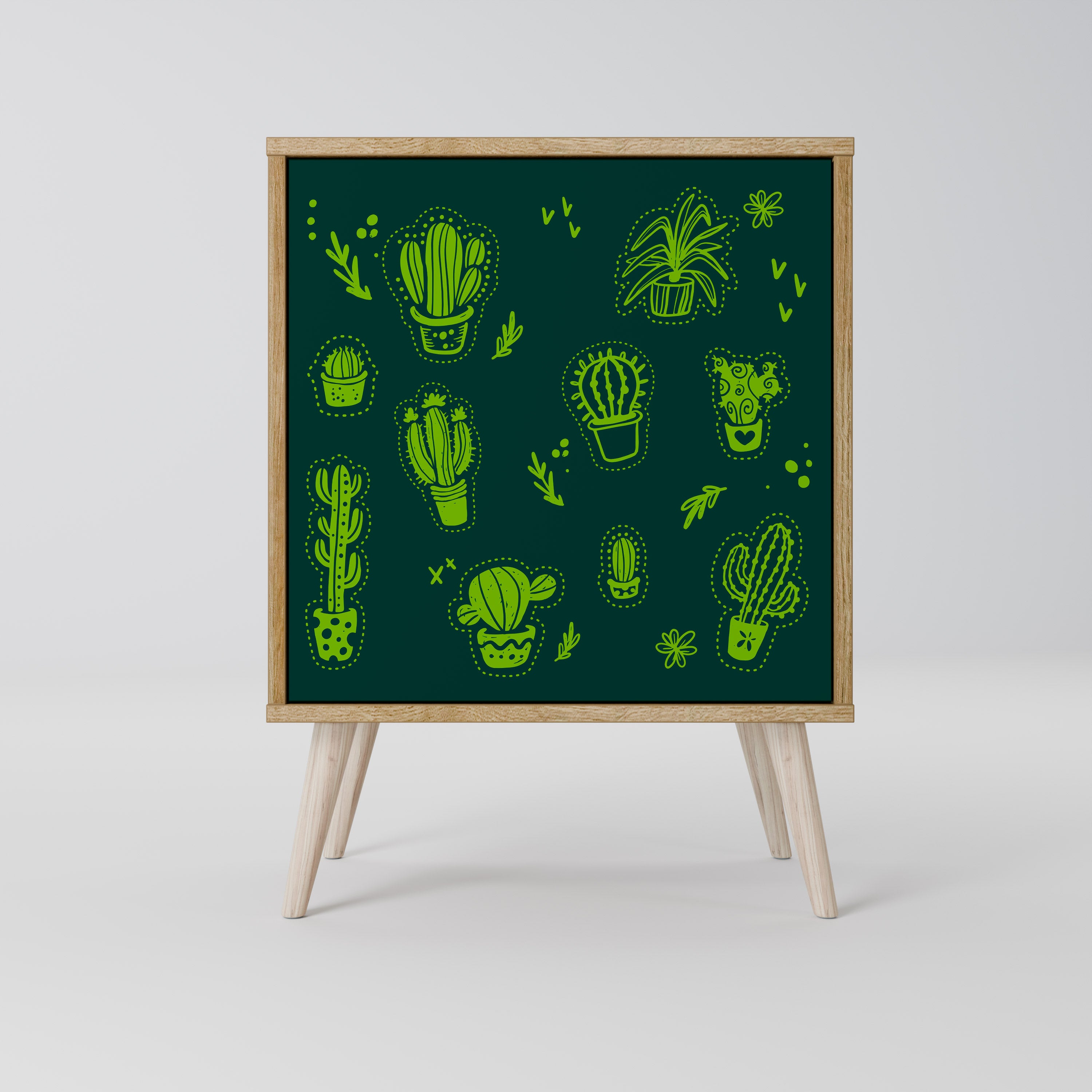 DESERT GREEN 1-Door Sideboard