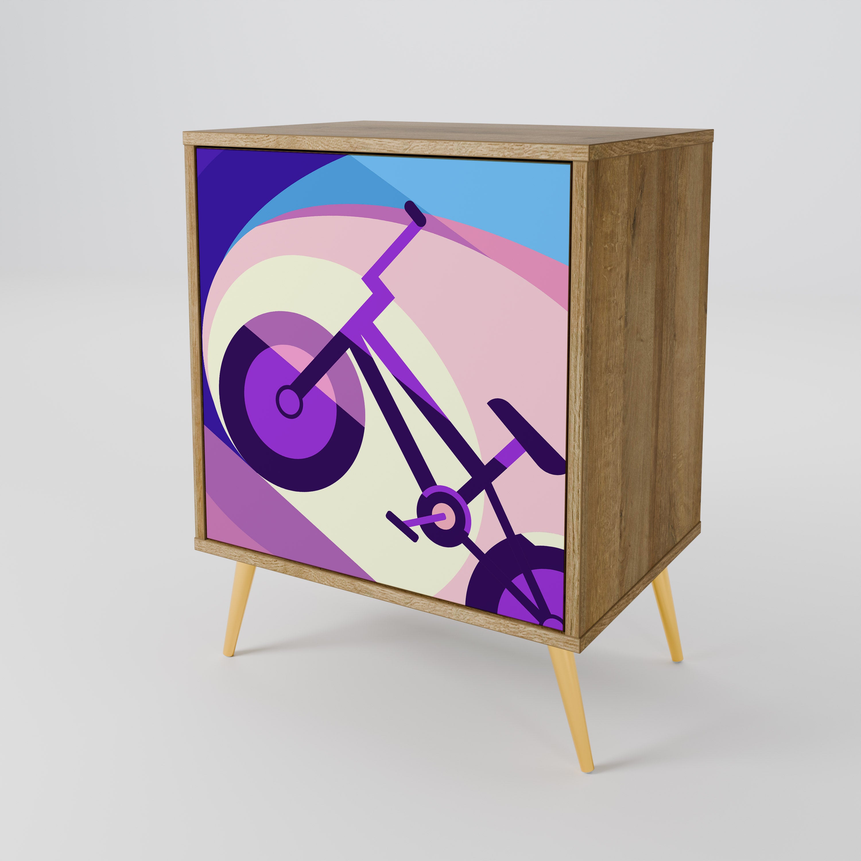 BIKE DREAMS 1-Door Sideboard