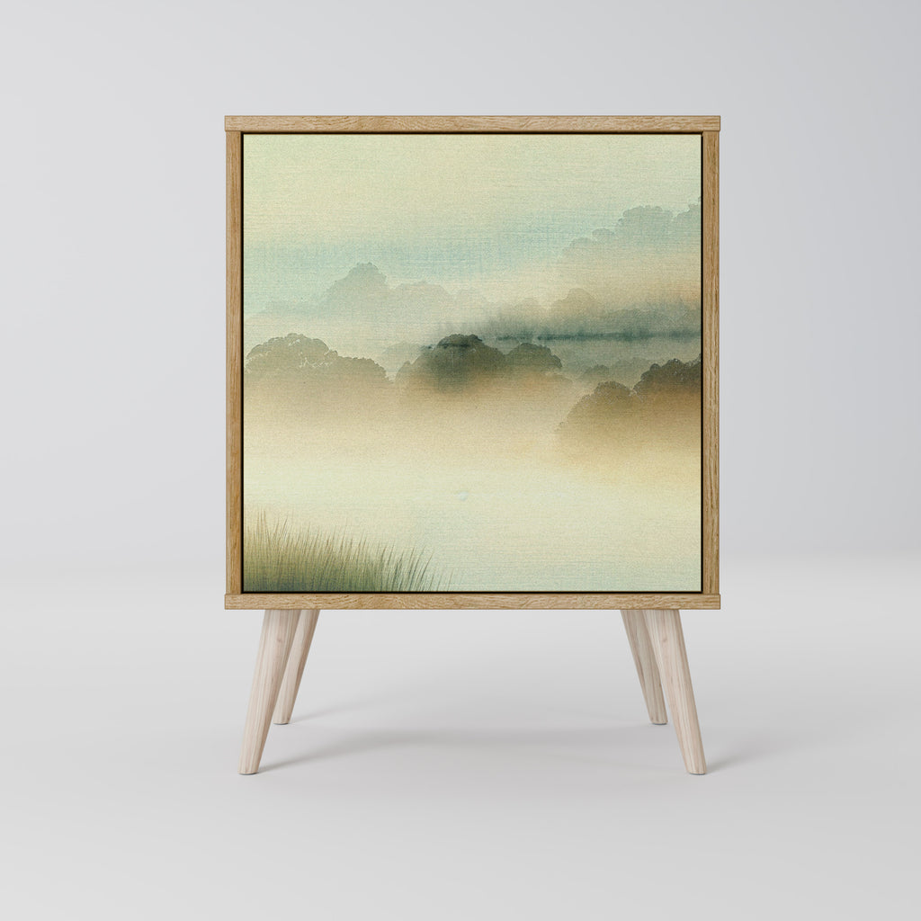 MORNING BY THE LAKE Jednodveřová komoda