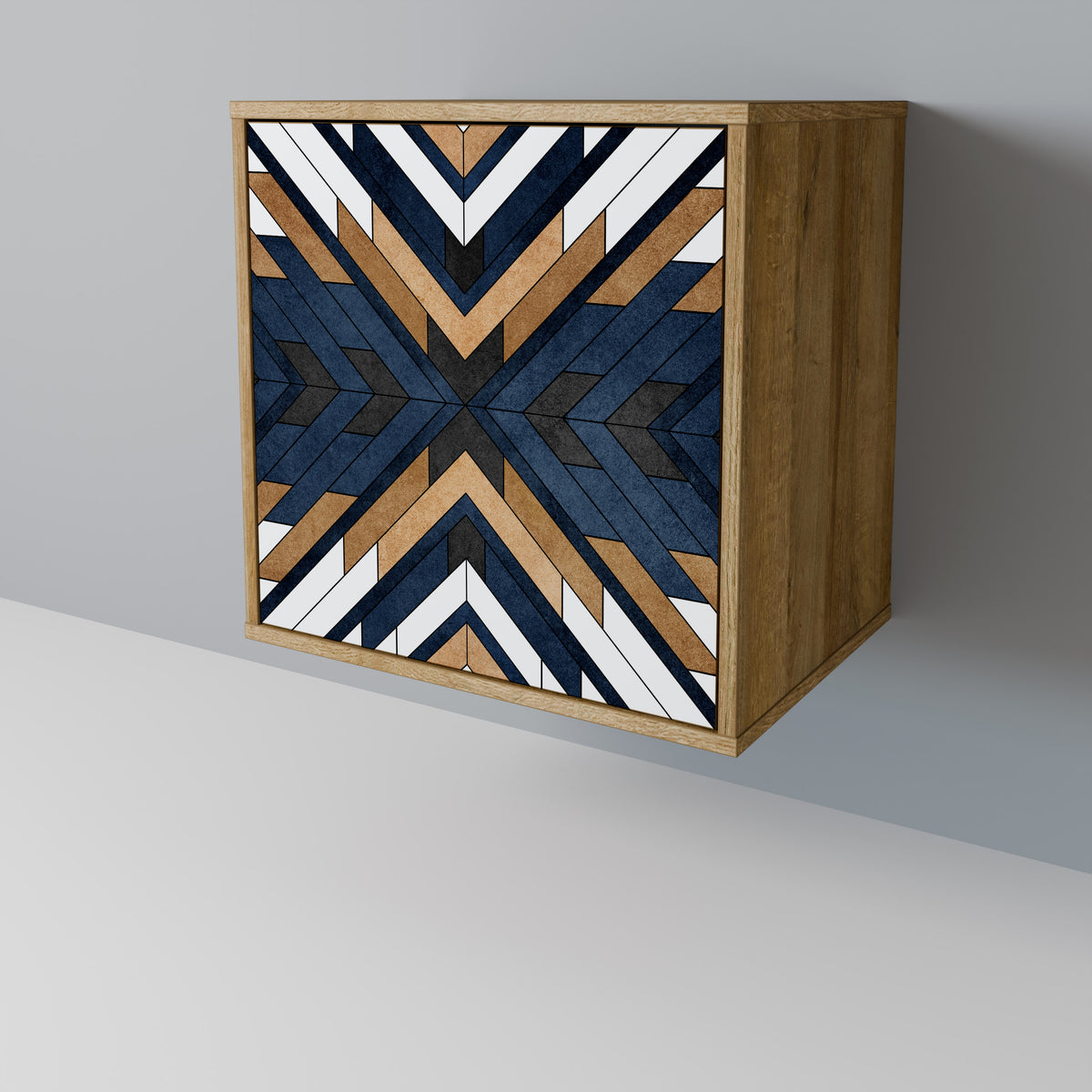 ARTFUL GEOMETRY Jednodveřová komoda