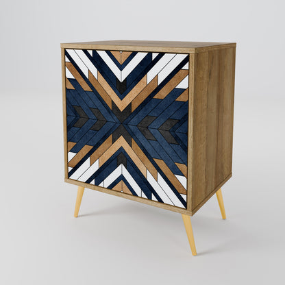 ARTFUL GEOMETRY Jednodveřová komoda