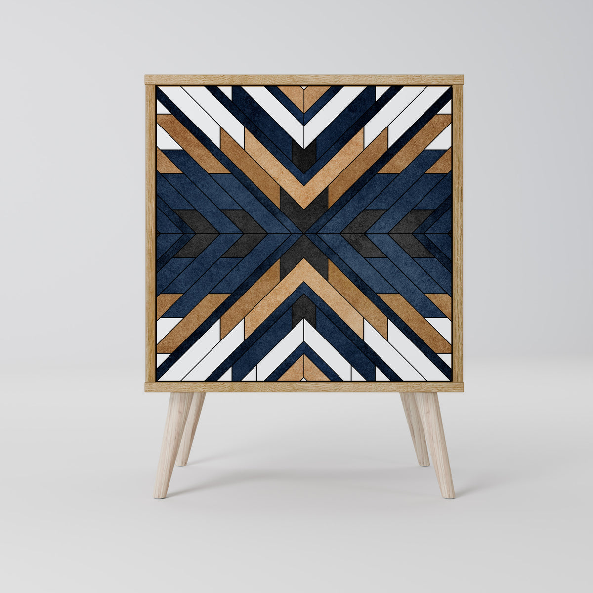 ARTFUL GEOMETRY Jednodveřová komoda