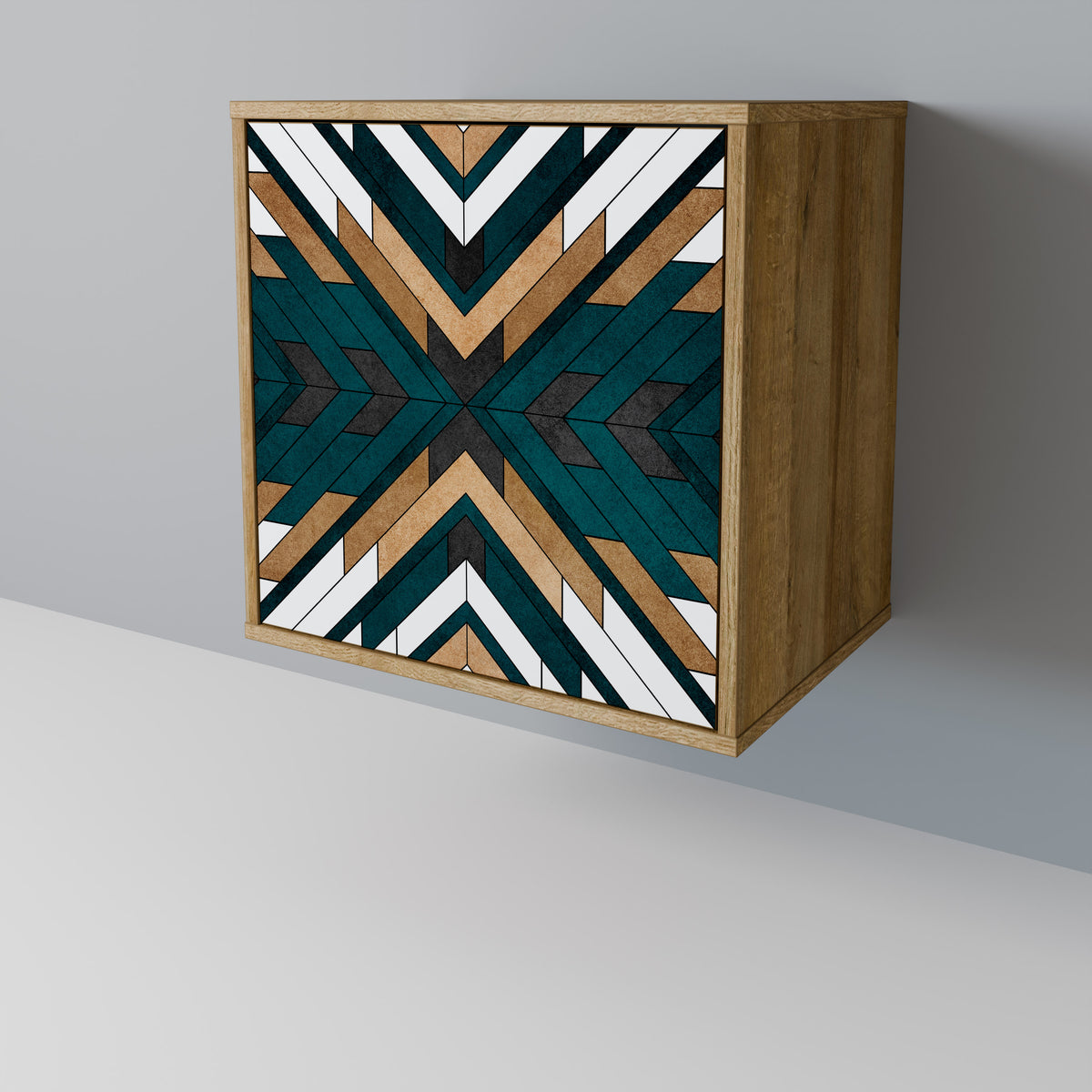 ARTISTIC GEOMETRY Jednodveřová komoda