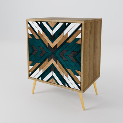 ARTISTIC GEOMETRY Jednodveřová komoda