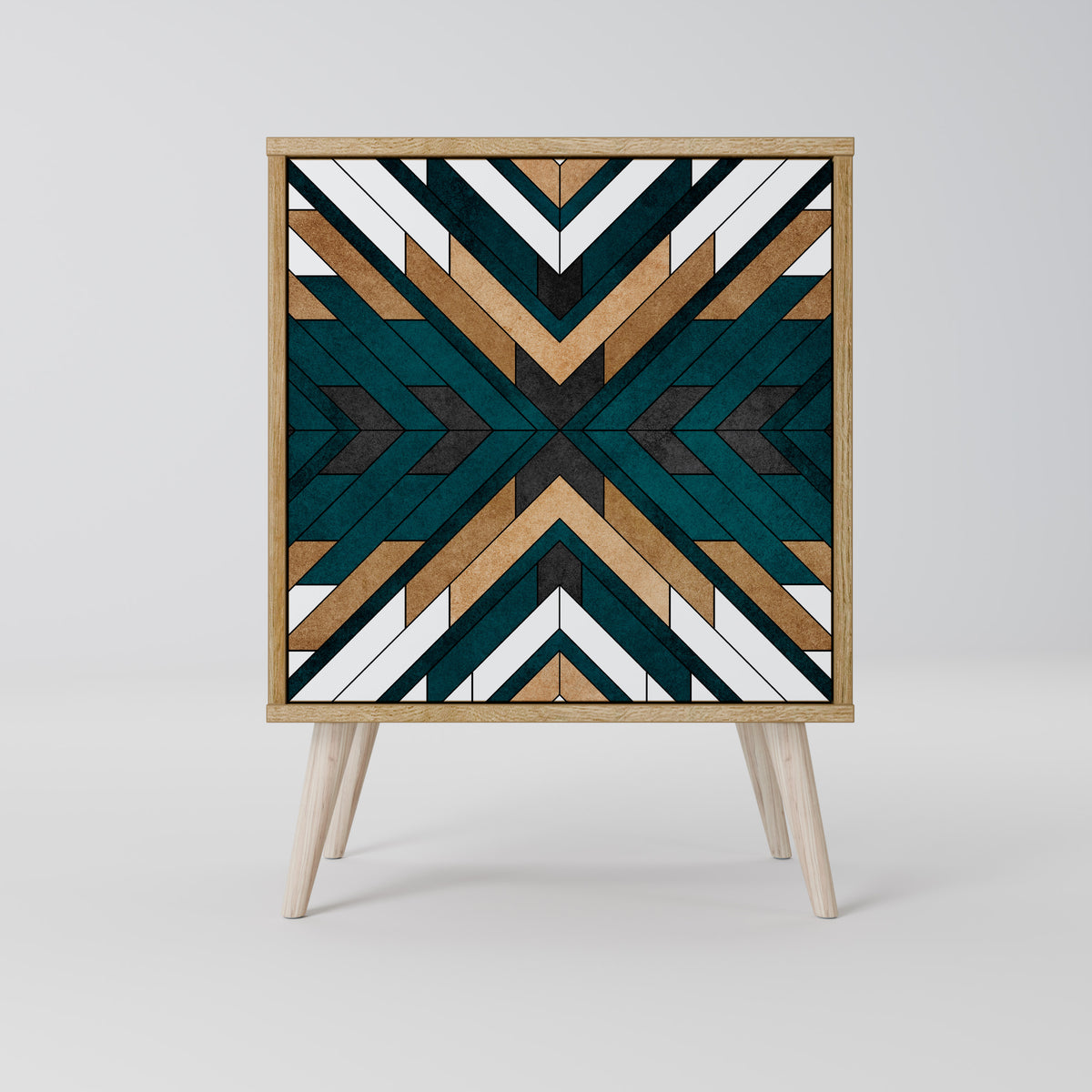 ARTISTIC GEOMETRY Jednodveřová komoda