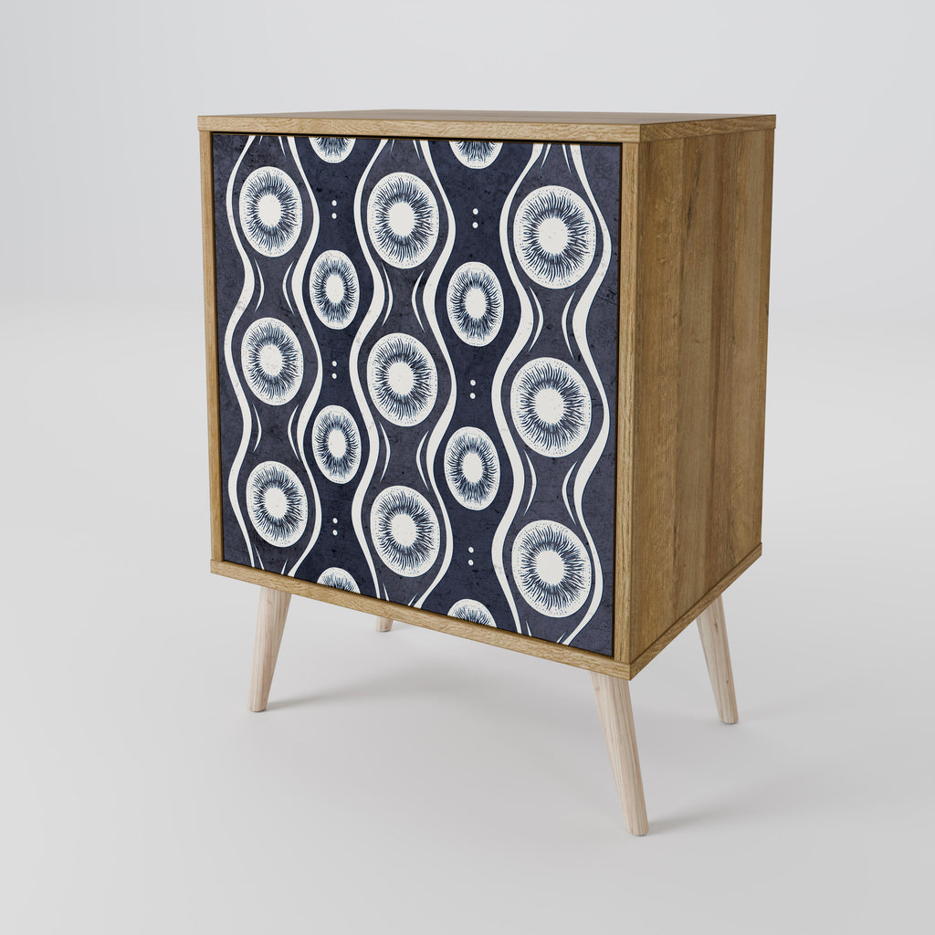 GRAPHITE EYES 1-Door Sideboard