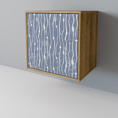 GRAPHITE RAIN Jednodveřová komoda