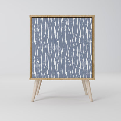 GRAPHITE RAIN Jednodveřová komoda