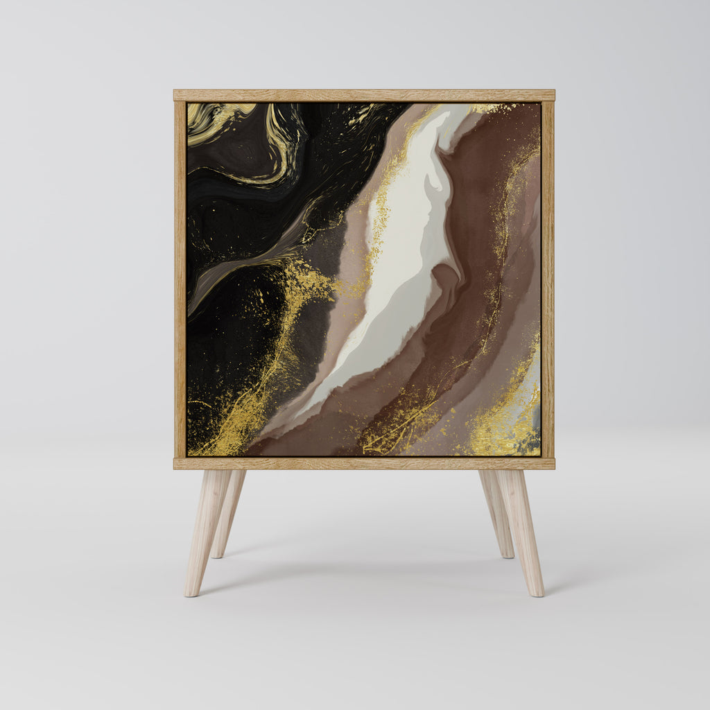 GOLD DUST Jednodveřová komoda