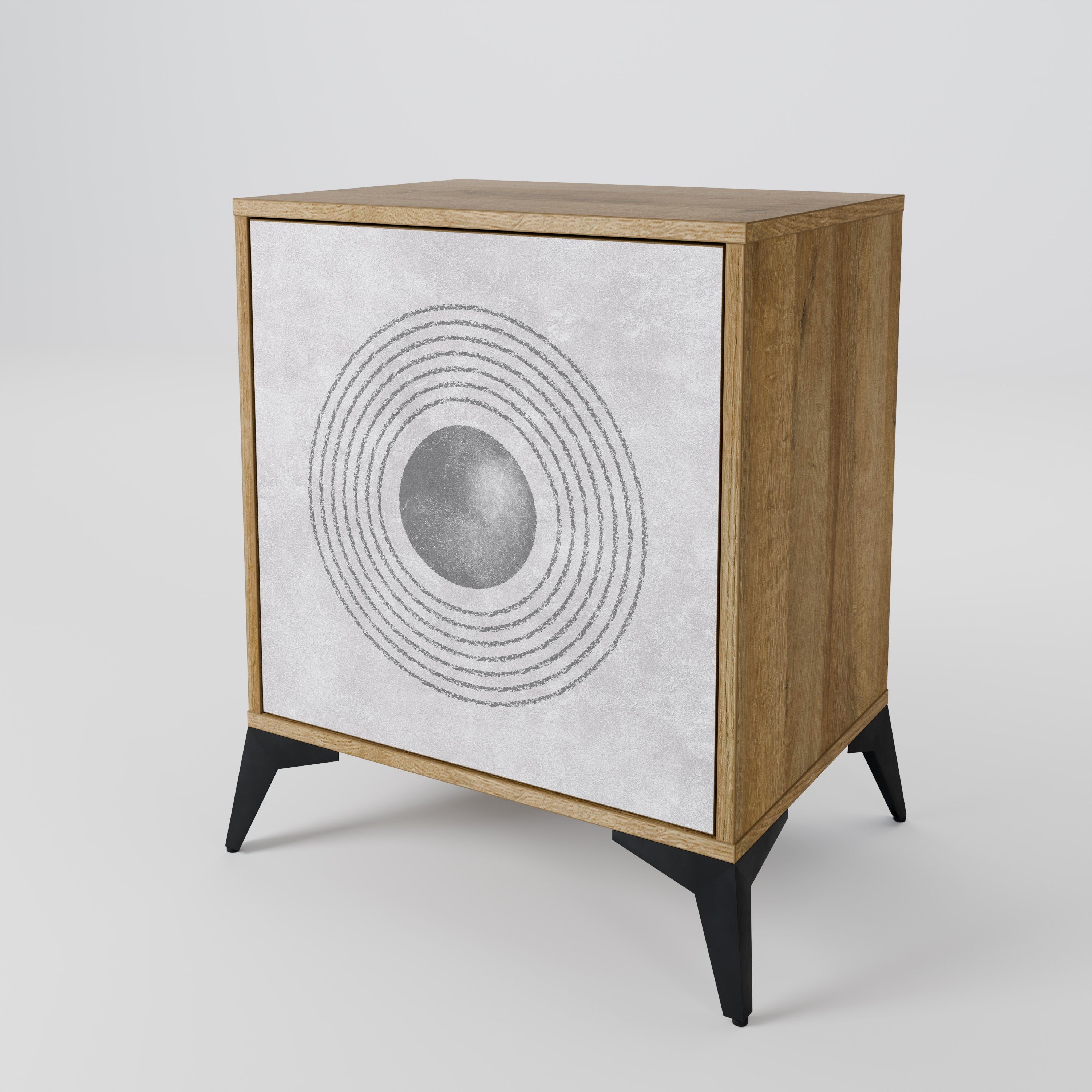 SOLID CIRCLES Jednodveřová komoda