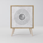 SOLID CIRCLES Jednodveřová komoda