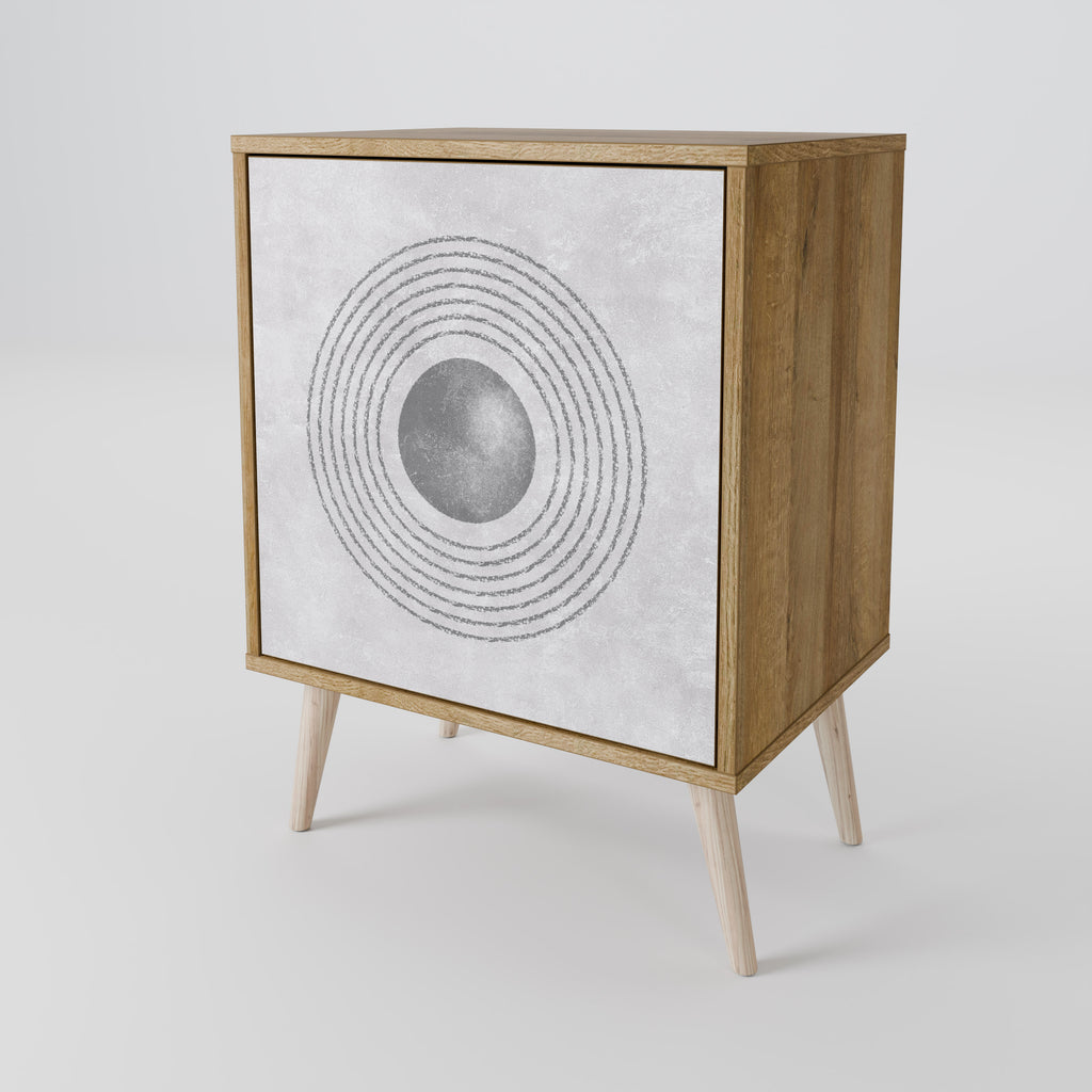 SOLID CIRCLES Jednodveřová komoda