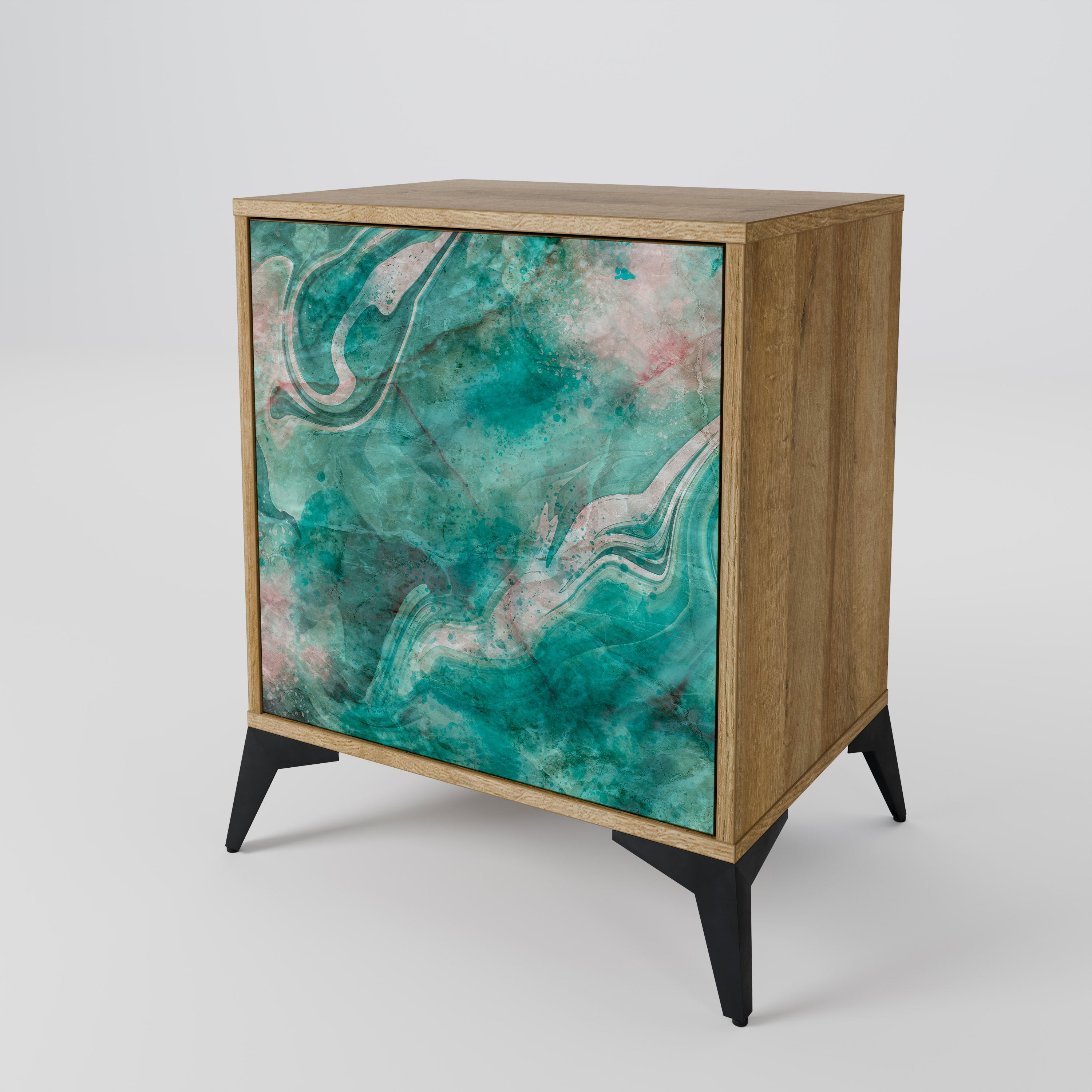 ABSTRACT ALCHEMY 1-Door Sideboard