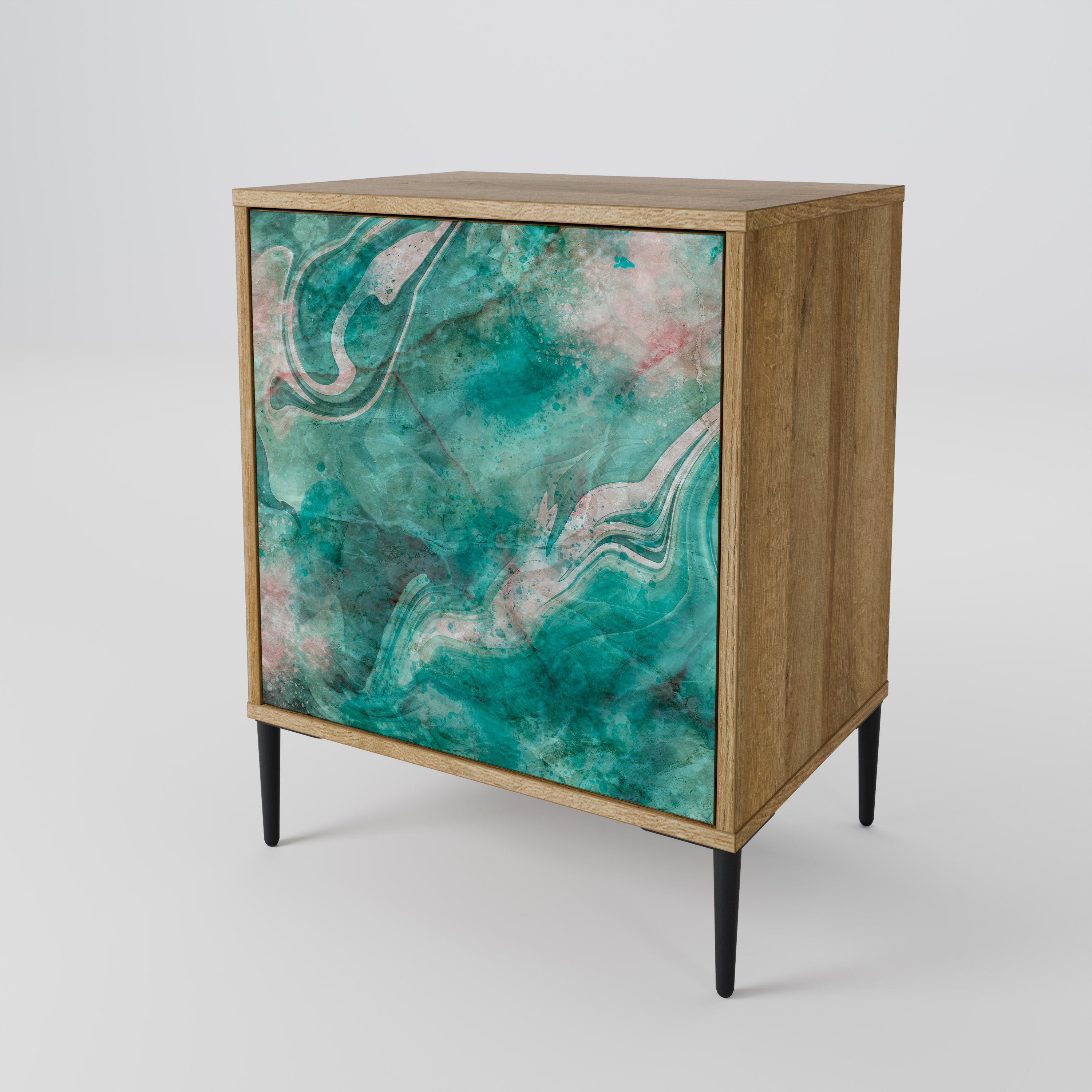 ABSTRACT ALCHEMY 1-Door Sideboard