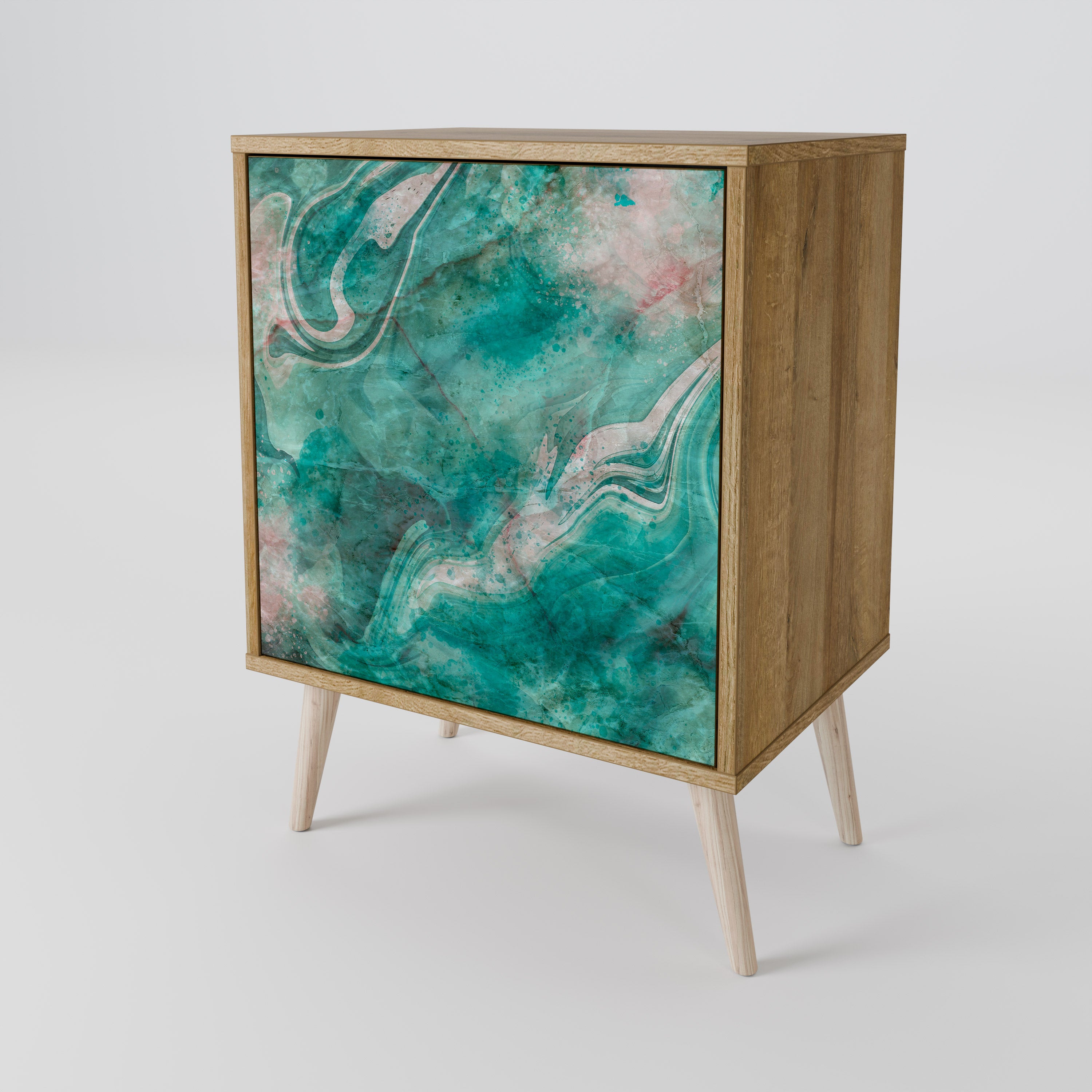 ABSTRACT ALCHEMY 1-Door Sideboard