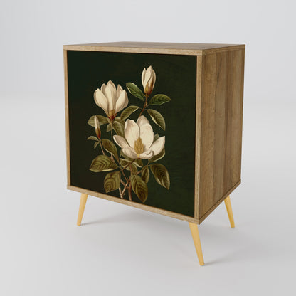 FLORAL NOIR Jednodveřová komoda