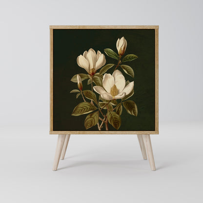 FLORAL NOIR Jednodveřová komoda
