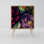 BLOOMING ELEGANCE Jednodveřová komoda