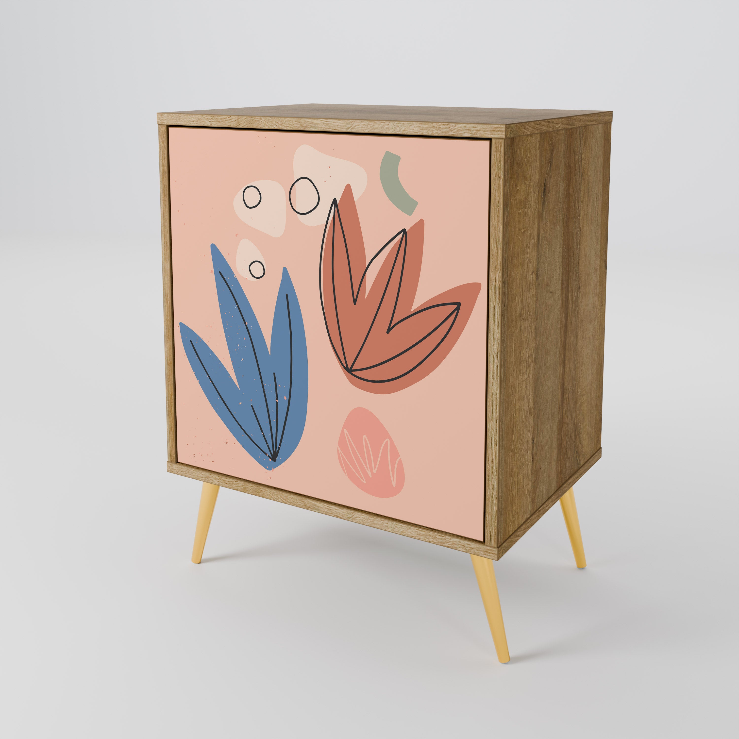 PASTEL DESTINY 1-Door Sideboard