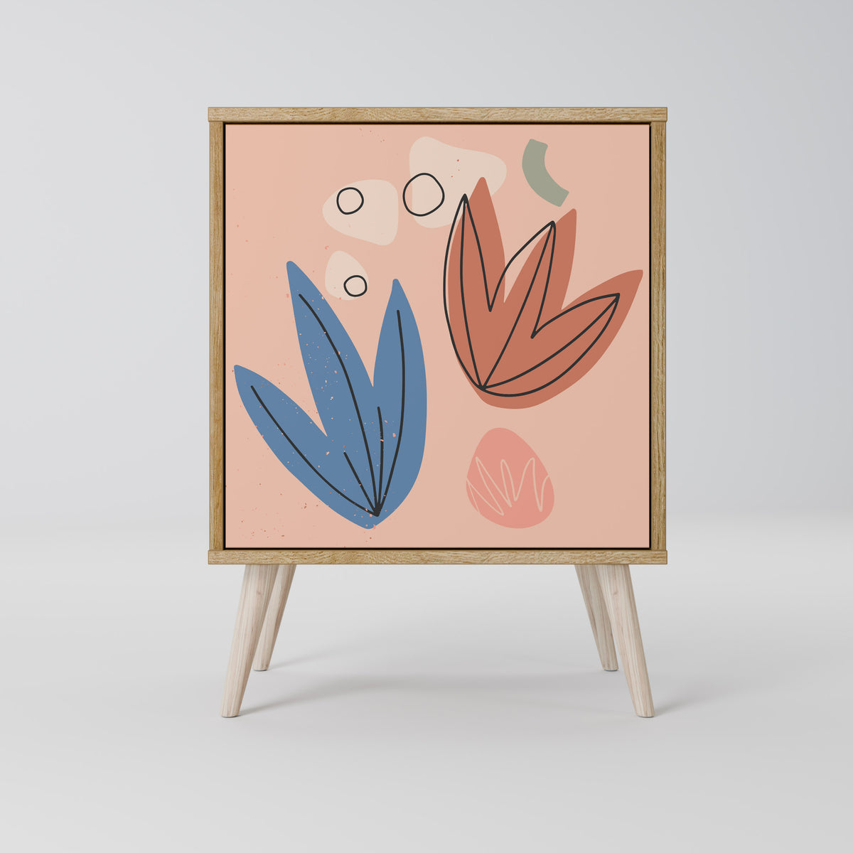 PASTEL DESTINY Jednodveřová komoda