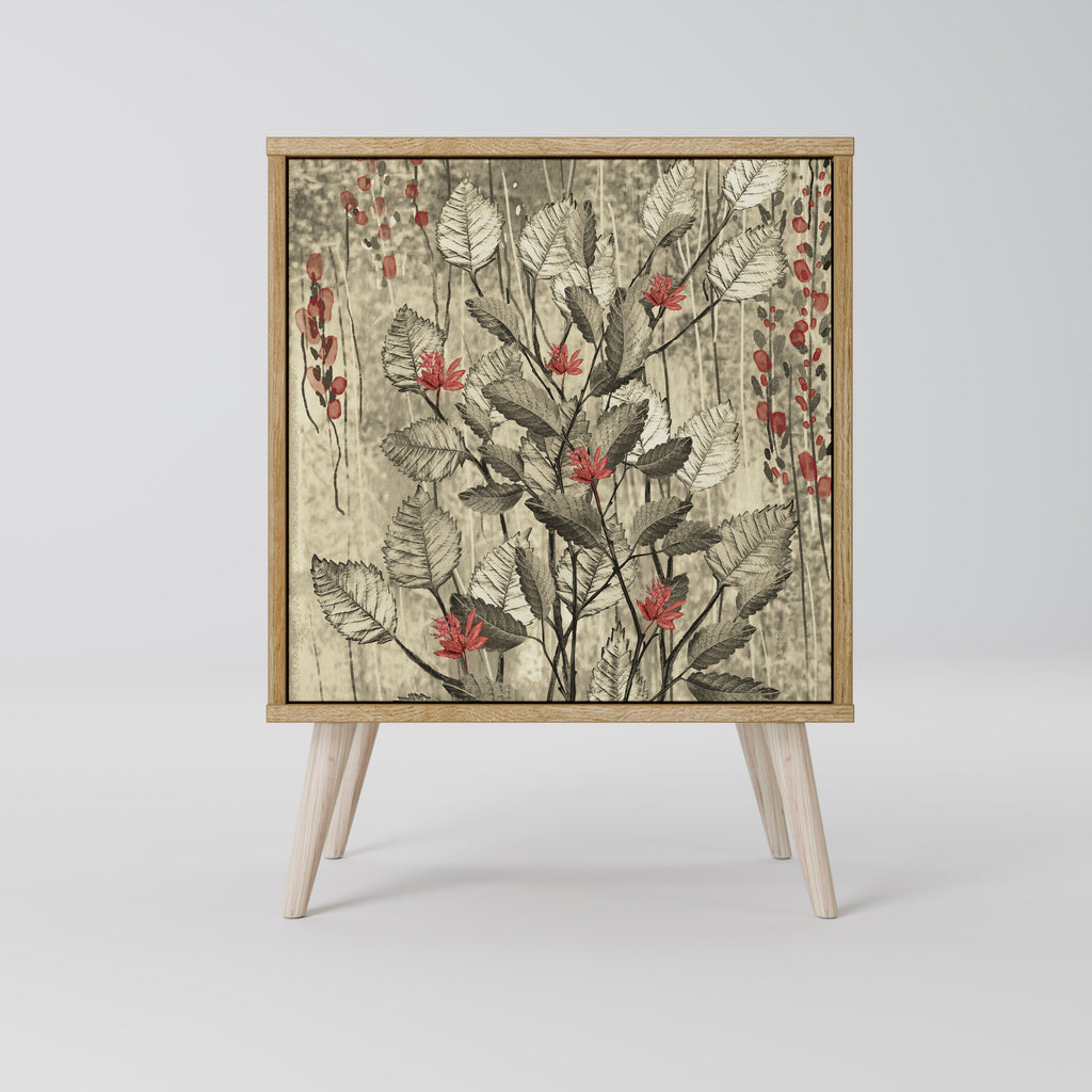 HERBAL GRACE 1-Door Sideboard