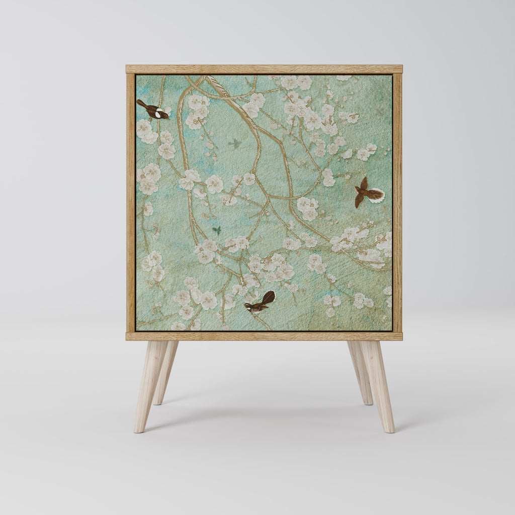 BLOOMING CHARM 1-Door Sideboard