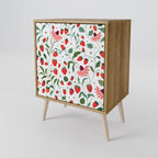 FLOWERS AND STRAWBERRIES 1-Door Sideboard