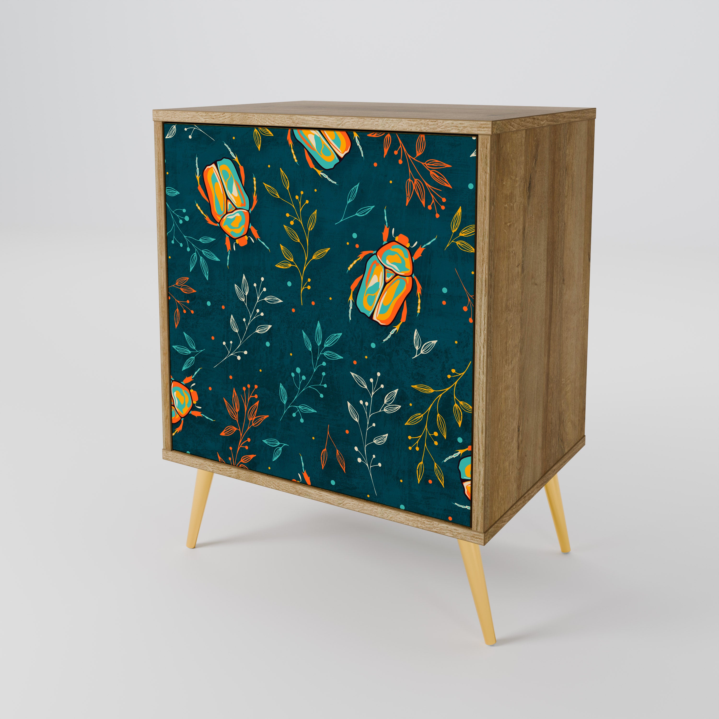 AUTUMN INSECTS 1-Door Sideboard