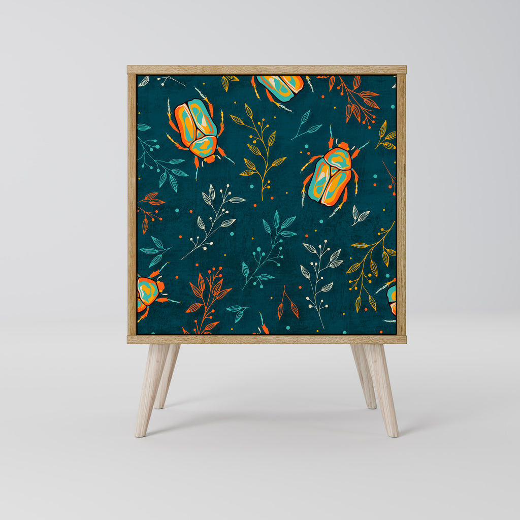 AUTUMN INSECTS 1-Door Sideboard