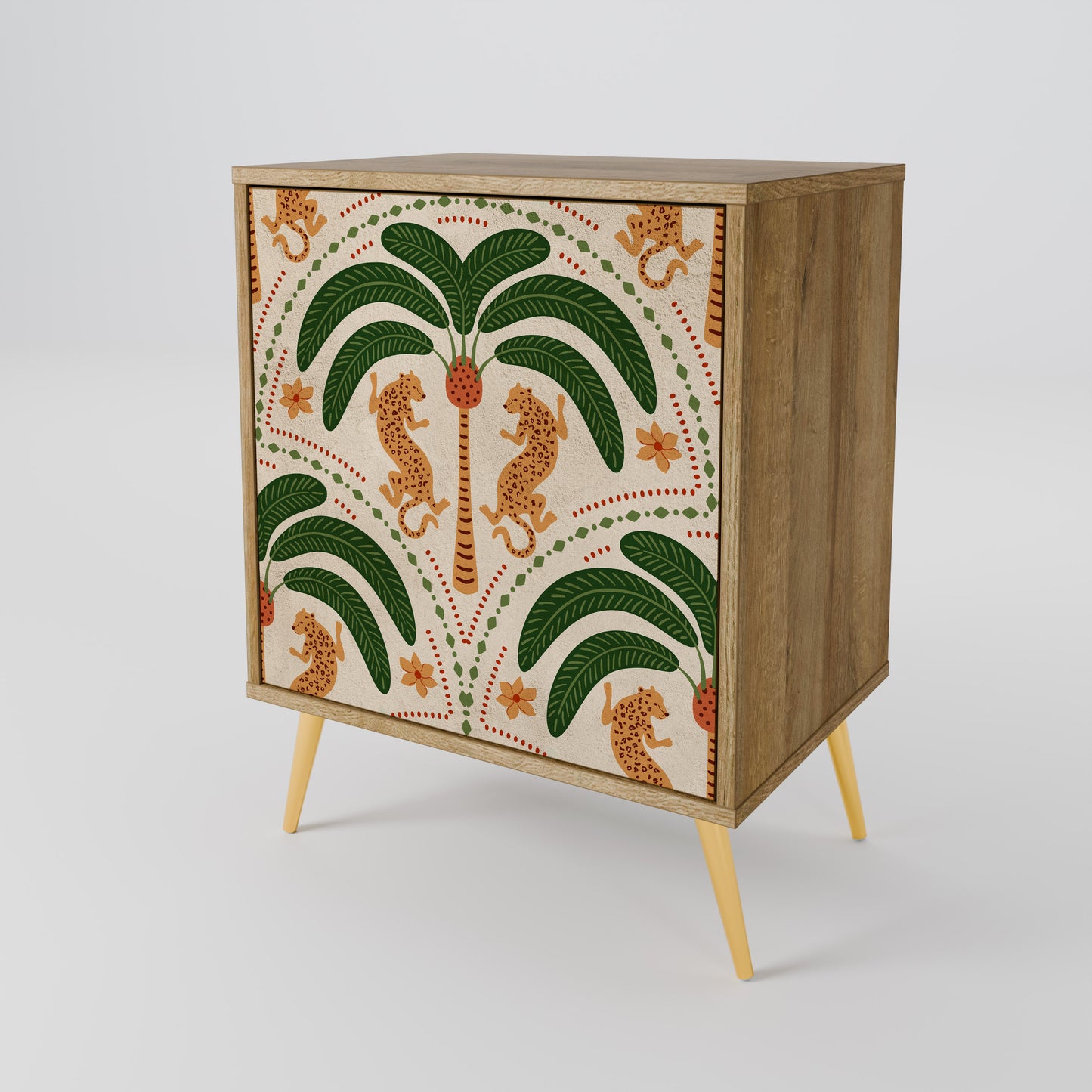DANCING PREDATORS Jednodveřová komoda
