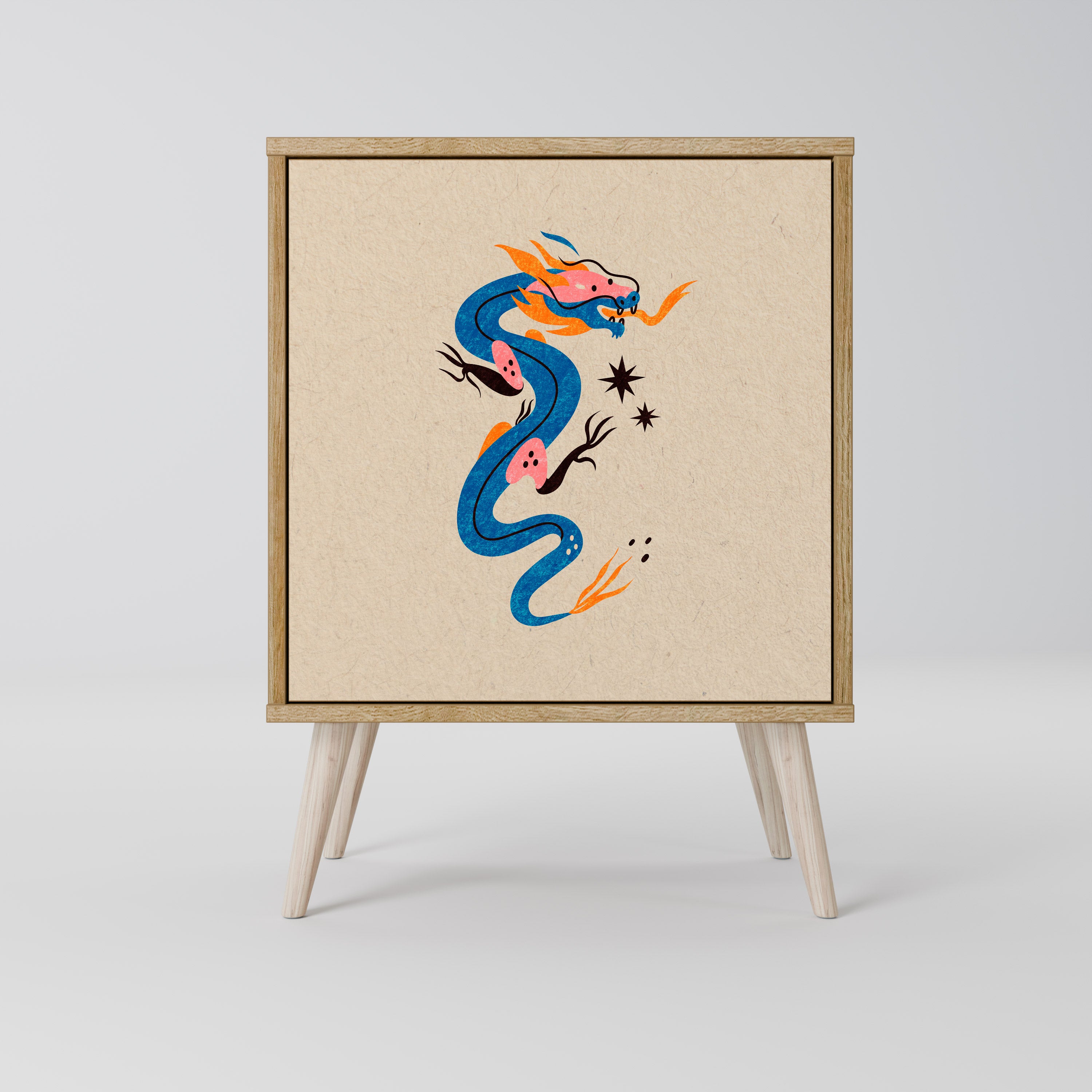 MYTHOLOGICAL CREATURES 1-Door Sideboard